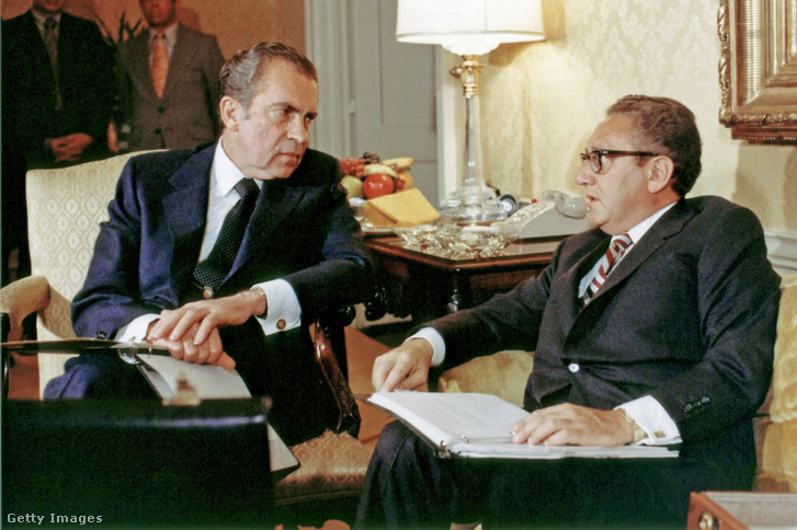 Richard Nixon és Henry Kissinger 1972-ben