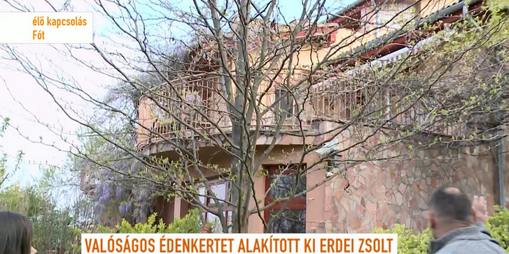 Erdei Zsolt már 2022-ben is megmutatta a Mokkának az emeletes, gyönyörű családi házát.