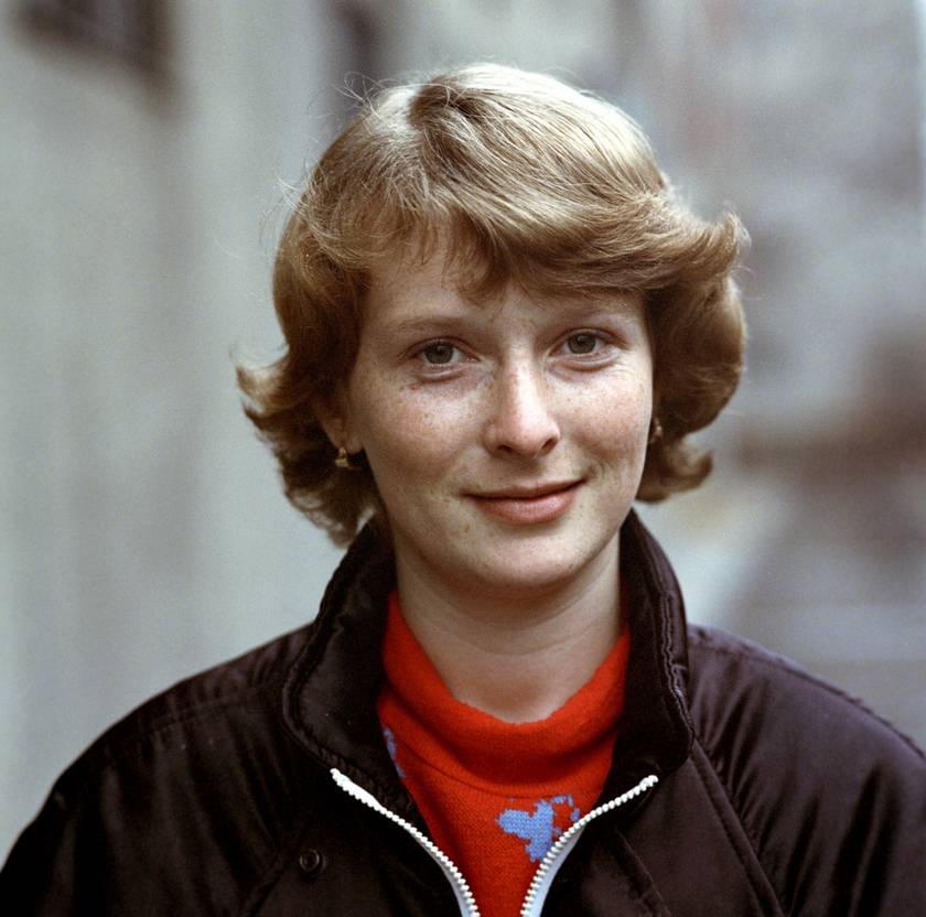 Czinkóczi Zsuzsa színésznő 1987 márciusában.