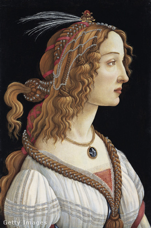 Botticelli nem csak Vénuszt mintázta Simonetta Vespucciról