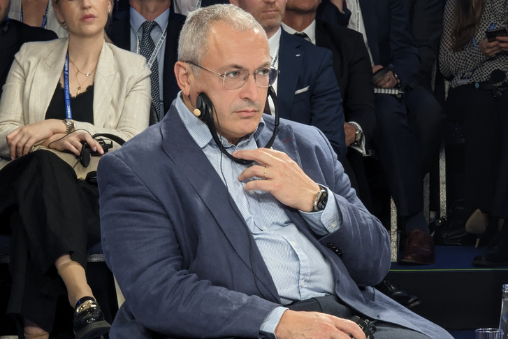 Mihail Hodorkovszkij 2023. május végén a Globsec fórumon Pozsonyban