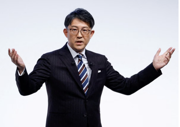 A képen Koji Sato a Toyota új elnöke. Fotó: Reuters / Issei Kato
