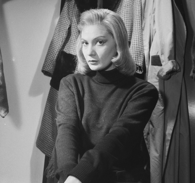 A színésznő még a botrány előtt, 1960-ban