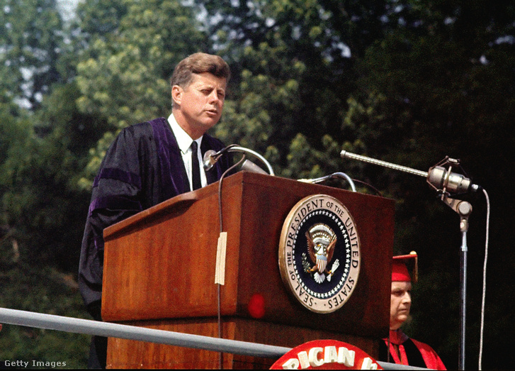 John Fitzgerald Kennedy 1963-ban