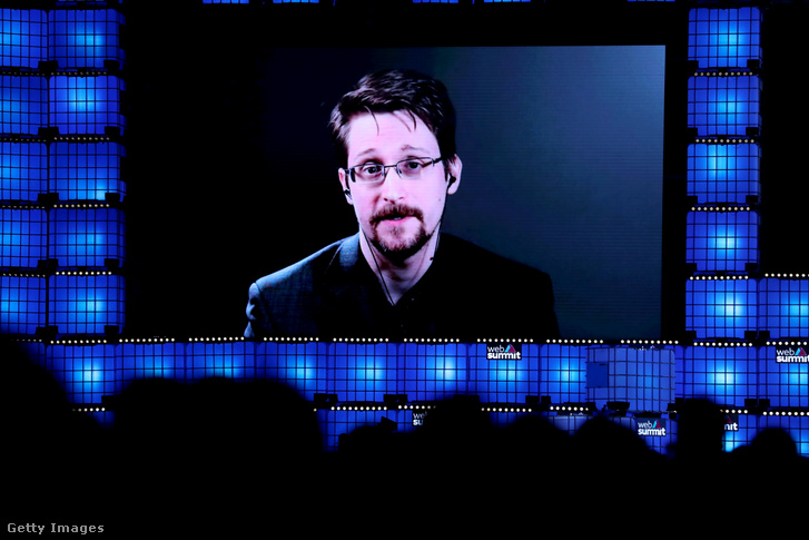 Edward Snowden 2019. november 4-én