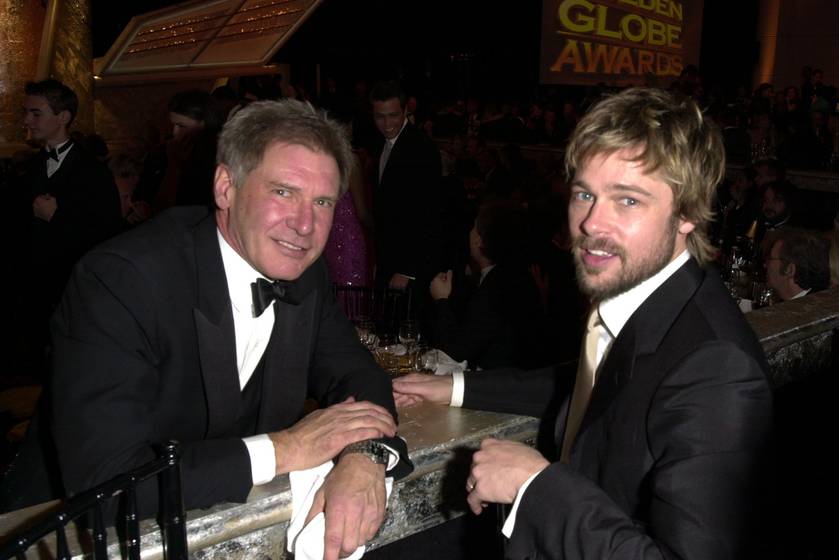 A 2002-es Golden Globe-on már mosolyogva beszélgettek egymással.
