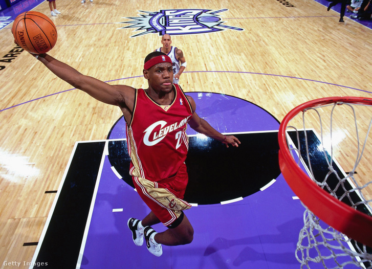 LeBron James 2003. október 29-én