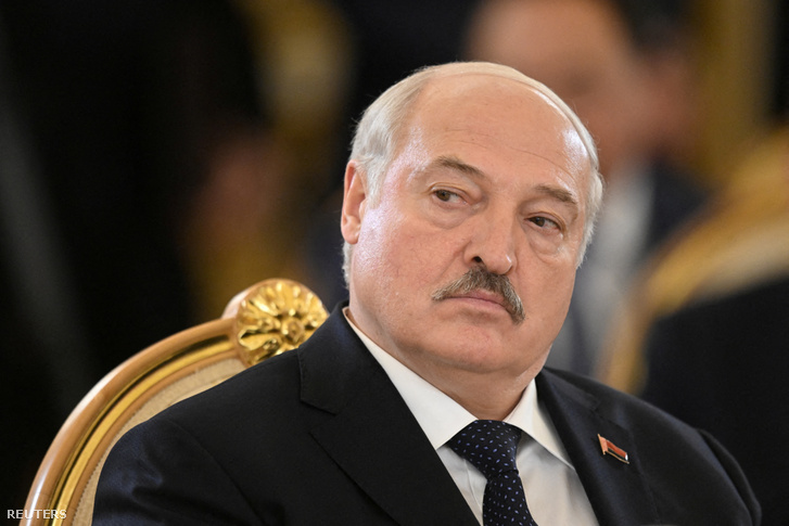 Aljakszandr Lukasenka 2023. május 25-én