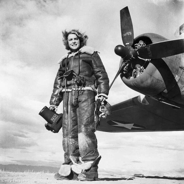 Margaret Bourke-White (1904–1971) haditudósítóként a második világháborúban