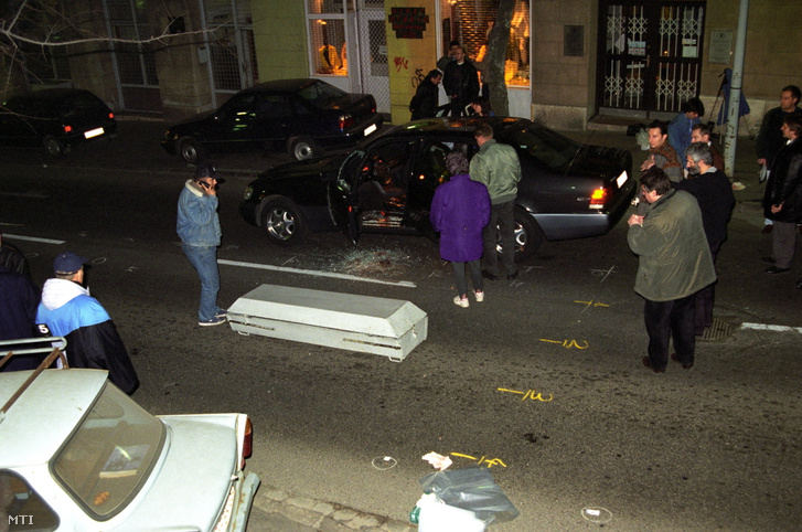 Fenyő János autója 1998. február 11-én
