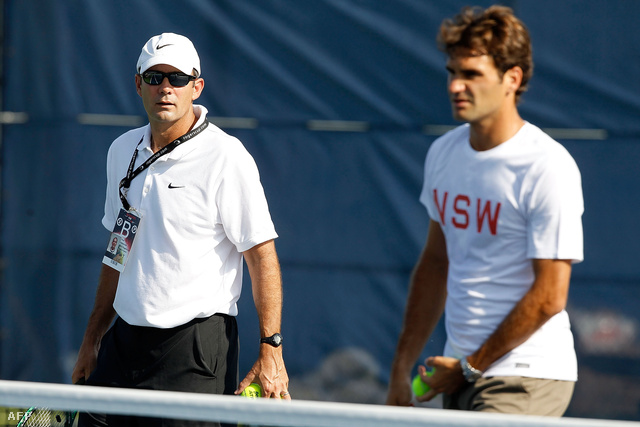 Paul Annacone és Roger Federer