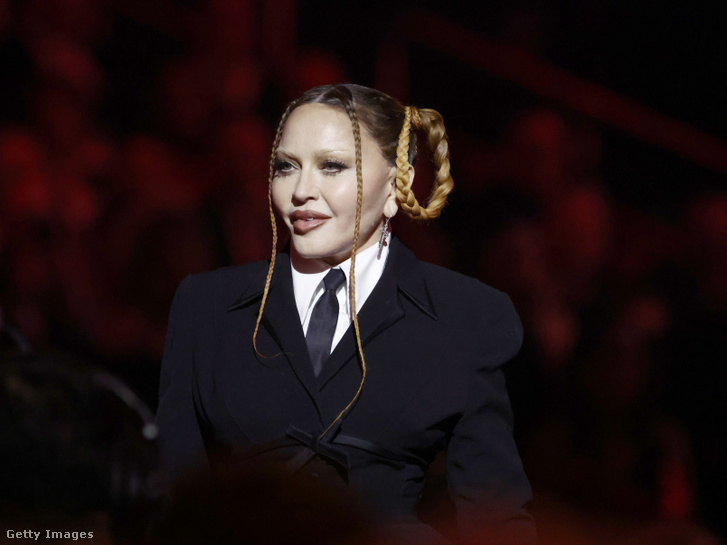 Madonna az idei Grammy-gálán 2023. február 5-én
