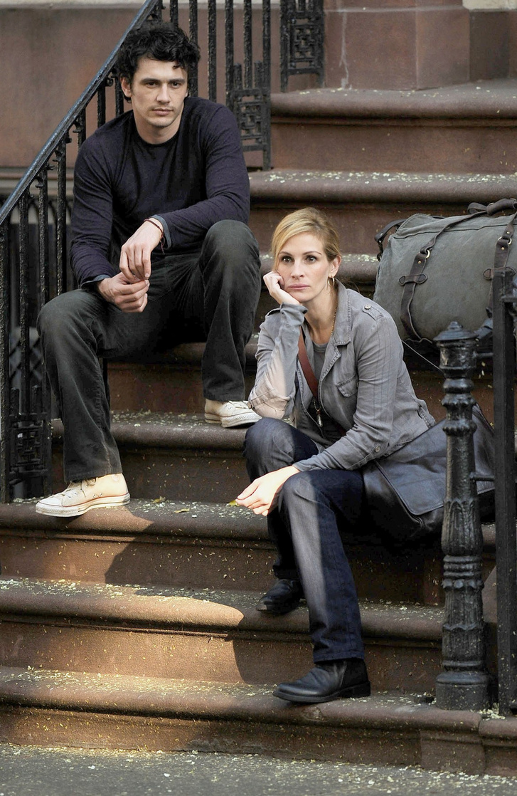 James Franco és Julia Roberts elhidegült szerelmespárt játszottak az Ízek, imák, szerelmek című filmben.