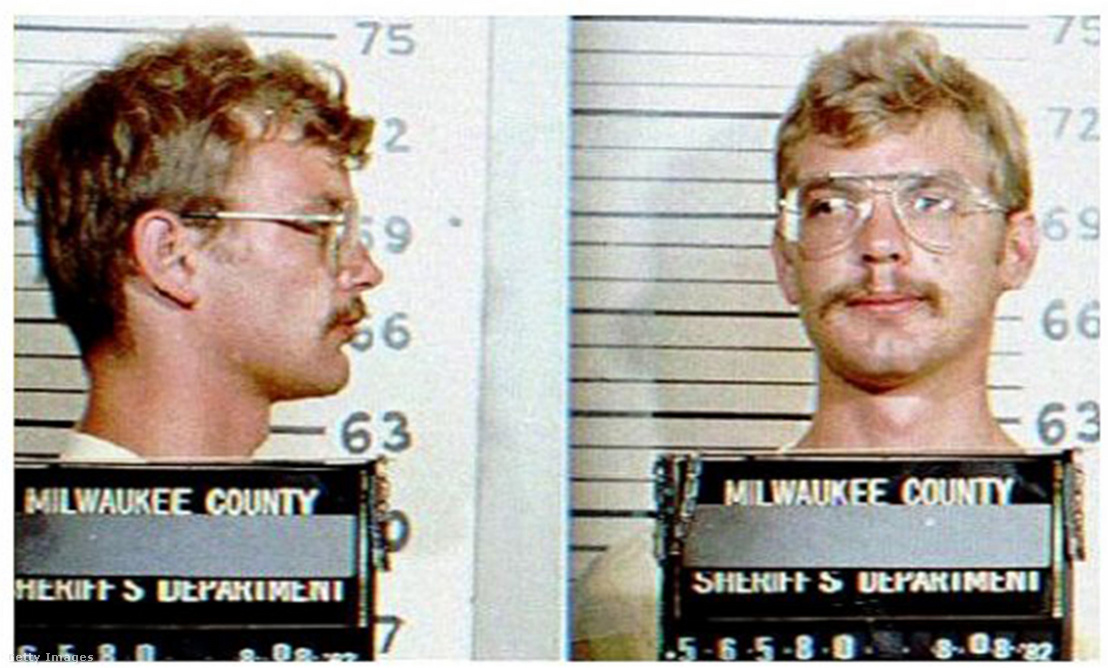 Jeffrey Dahmer rendőrségi fotója 1982-ben