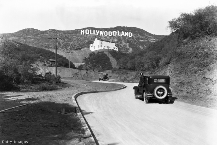 A Hollywood felirat 1924-ben