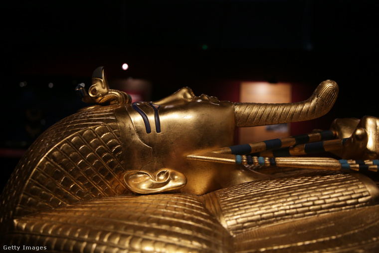 Tutanhamon aranymaszkja. (Fotó: Europa Press News / Getty Images Hungary)