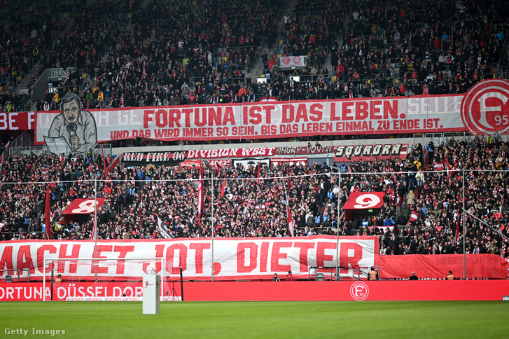 Fortuna Düsseldorf-szurkolók