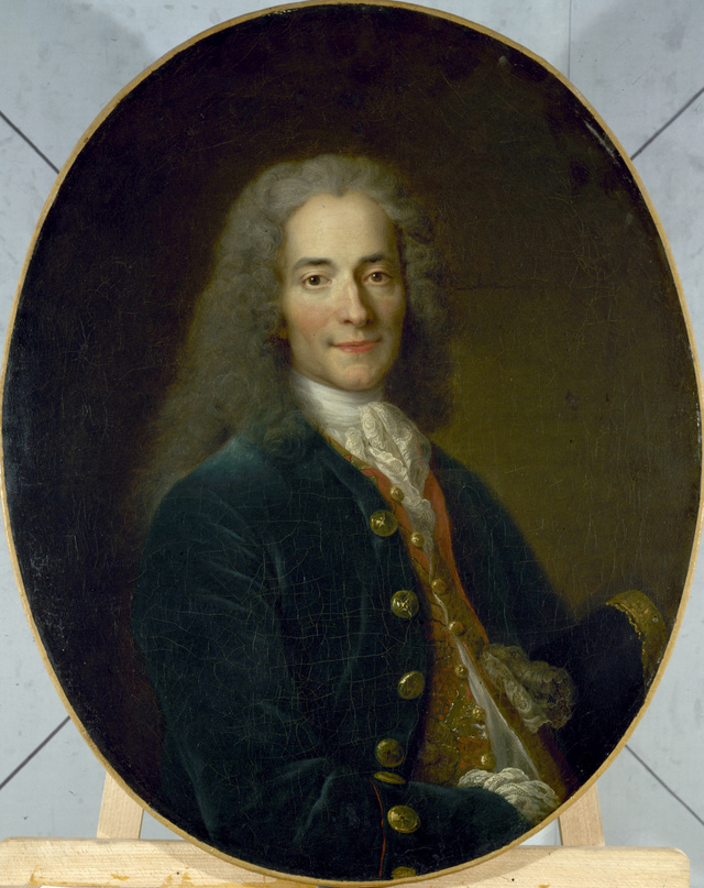 Voltaire (1692–1778) is raboskodott a Bastille-ban