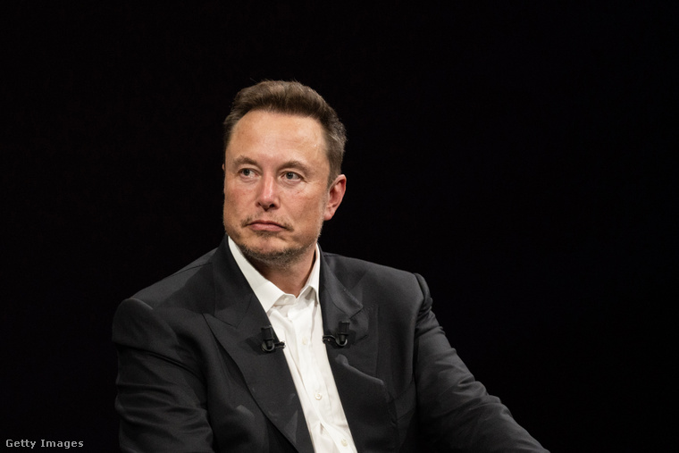 Elon Musk. (Fotó: Bloomberg / Getty Images Hungary)