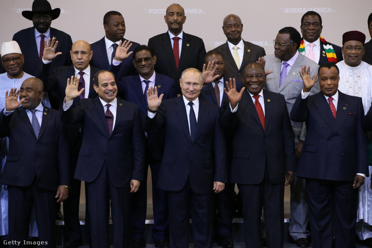 Oroszország–Afrika csúcstalálkozó 2019. október 24-én