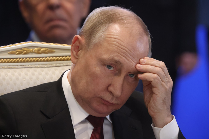 Vlagyimir Putyin 2022. november 23-án