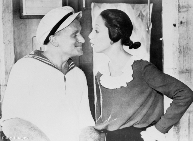 Popeye, a tengerész szerepében Robin Williams