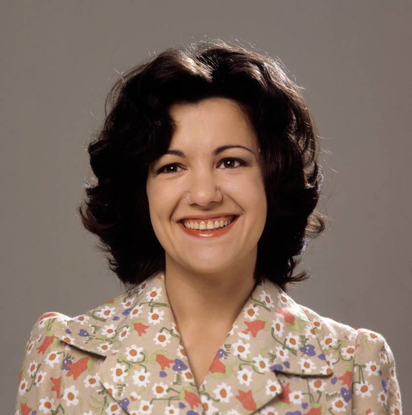 Kiskalmár Éva, a Magyar Rádió szerkesztő-riportere, a Magyar Televízió bemondója, műsorvezetője 1981 májusában.