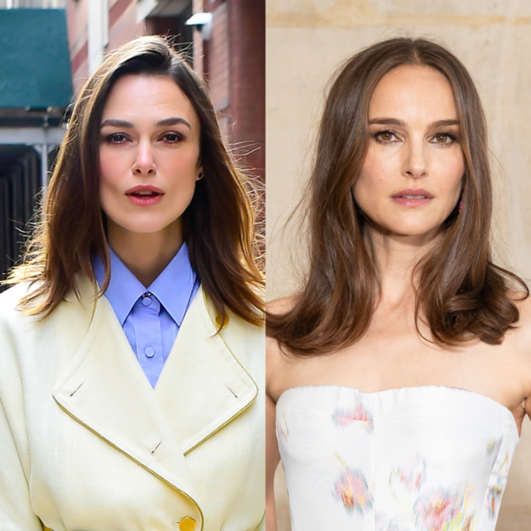 Natalie Portman and Keira Knightley: rövid, hosszú, göndör vagy egyenes hajjal, Keira Knightley és Natalie Portman elképesztően hasonlítanak egymásra, bárhogyan is nézzük őket