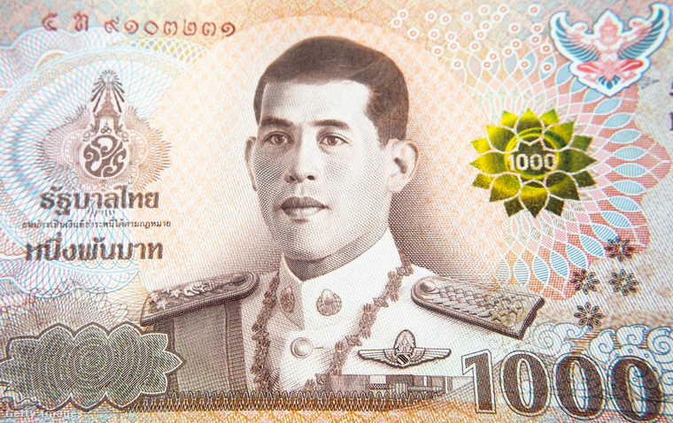 Vajiralongkorn thai király portréja. (Fotó: Rex_Wholster / Getty Images Hungary)