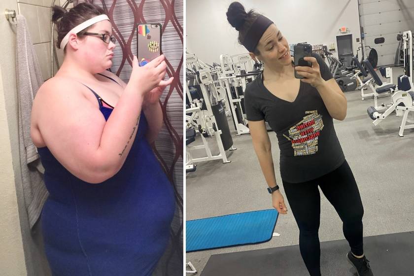 Kristen Bobo alatt a mérleg már 160 kilót mutatott, amikor elhatározta, hogy változtat az életmódján. A nő, aki egykor napi 10 ezer kalóriát vitt be, 90 kilót fogyott, és fitneszinfluencerré vált. Elkezdte számolni a kalóriákat, és elliptikus gépen edzett minden egyes nap, rengeteg zöldséget, gyümölcsöt és fehérjét evett, hetente hatszor kardiózott. Végül áttért erősítő, súlyzós edzésekre, és most már 1800-2000 kalóriát fogyaszt naponta. Reggelire tojást eszik avokádóval, pulykasonkát vagy proteinturmixot. Ebédre salátát, vacsorára szintén valamilyen alacsony kalóriájú ételt fogyaszt.