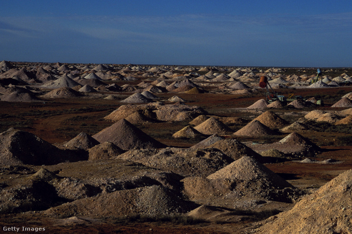 Coober Pedy a felszínen