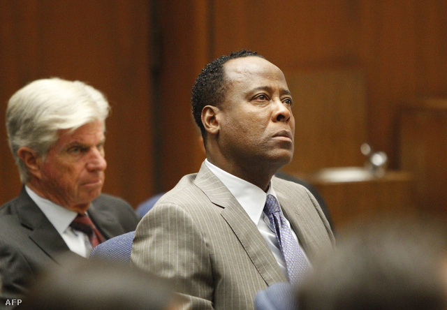 Conrad Murray a Los Angeles-i bíróságon, 2011. szeptember 27-én.