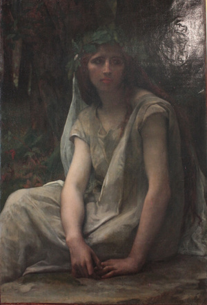 Druida nő. Alexandre Cabanel festménye