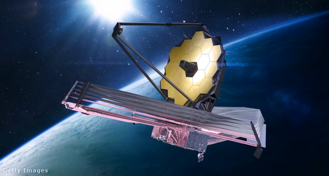 A távoli csillag fényét a James Webb-űrtávcső rögzítette