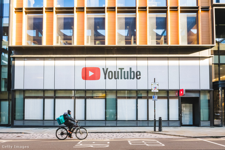A Youtube londoni irodája a 2020 decemberi lezárások idején