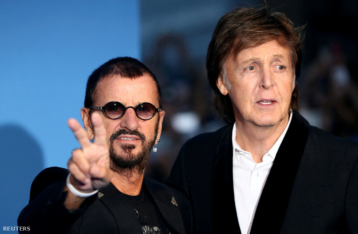 Ringo Starr és Paul McCartney