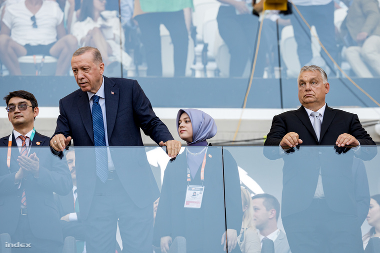 Recep Tayyip Erdogan és Orbán Viktor