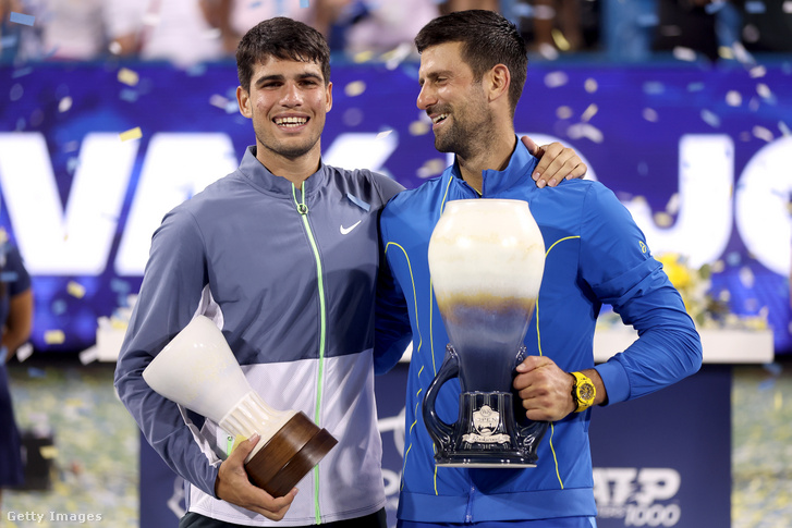 Carlos Alcaraz és Novak Djokovics