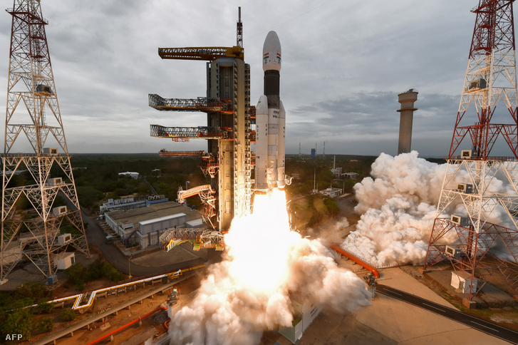 A Chandrayaan–2 kilövése 2019. július 22-én
