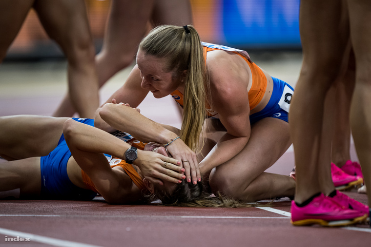 Írnak csak a győztesnek - a női 4x400 m-en győztes holland váltó
