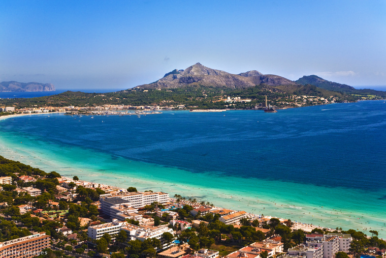 Alcudia panorámája. (Fotó: Gonzalo Azumendi / Getty Images Hungary)