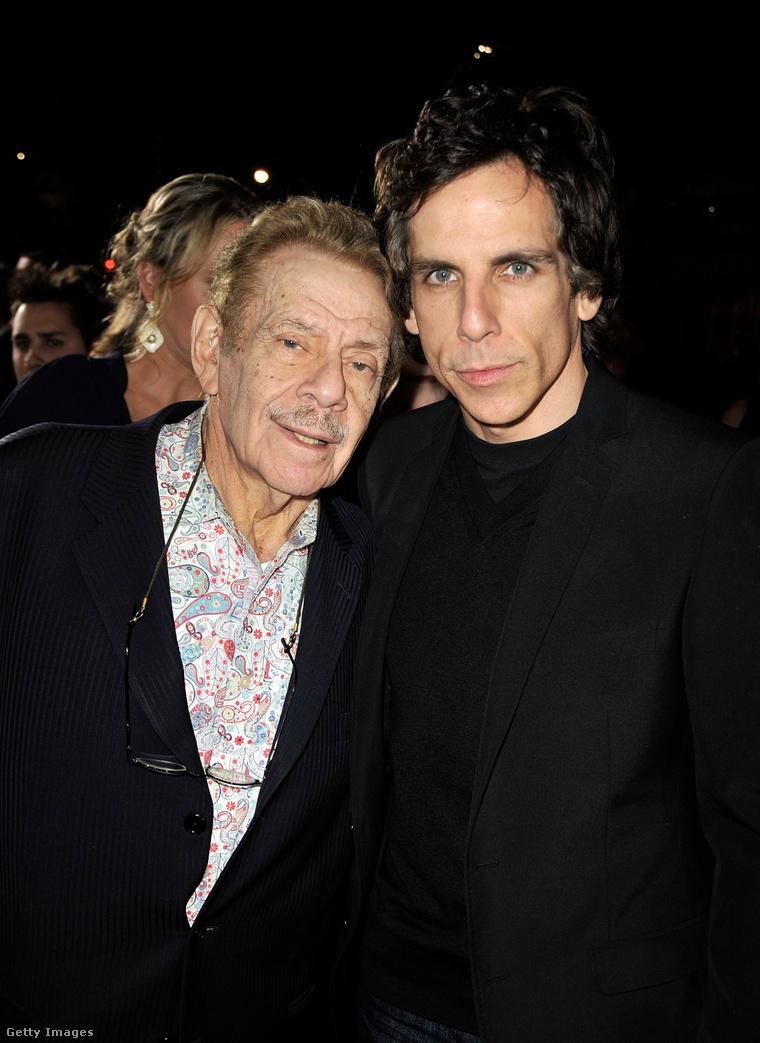Ben Stiller és Jerry Stiller. (Fotó: Kevin Winter / Getty Images Hungary)