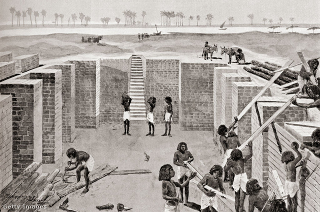 Egyiptomban a fáraók piramisait nem a rabszolgák, hanem szakemberek építették