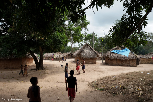 Őslakosok által lakott település Brazíliában