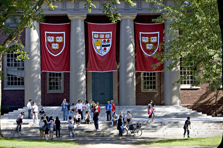 A Harvard Egyetem épülete