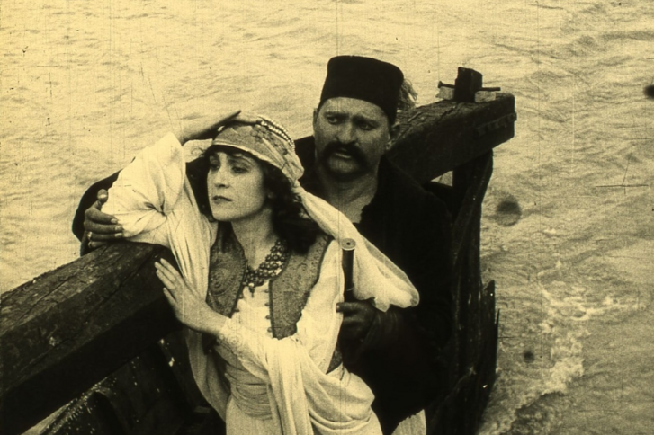 Jelenet Az aranyember (1918) című filmből
