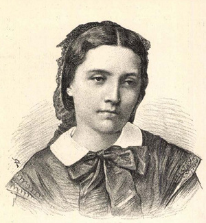 Szendrey Júlia egy 1893-as ábrázoláson