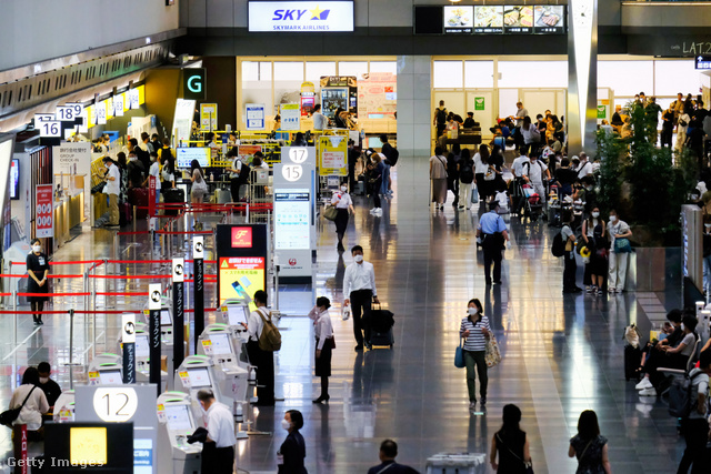A tokiói Haneda Airport napjainkban.