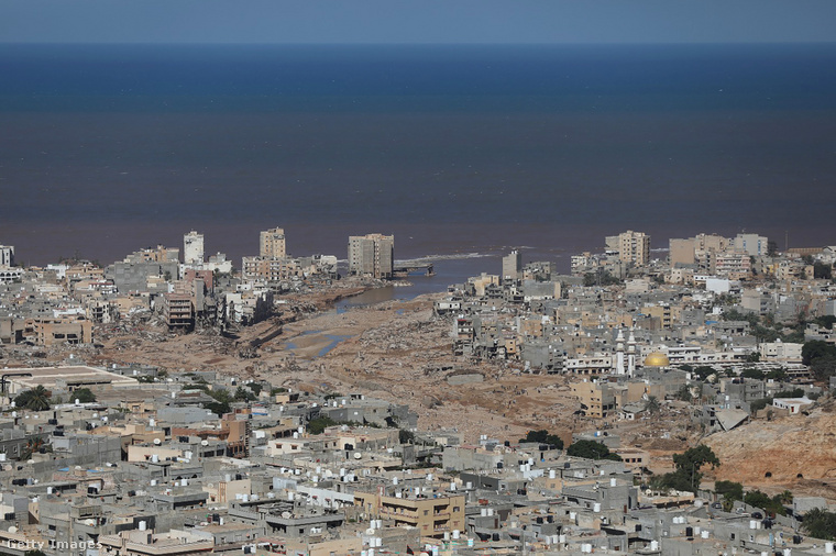 Derna városa a 2023