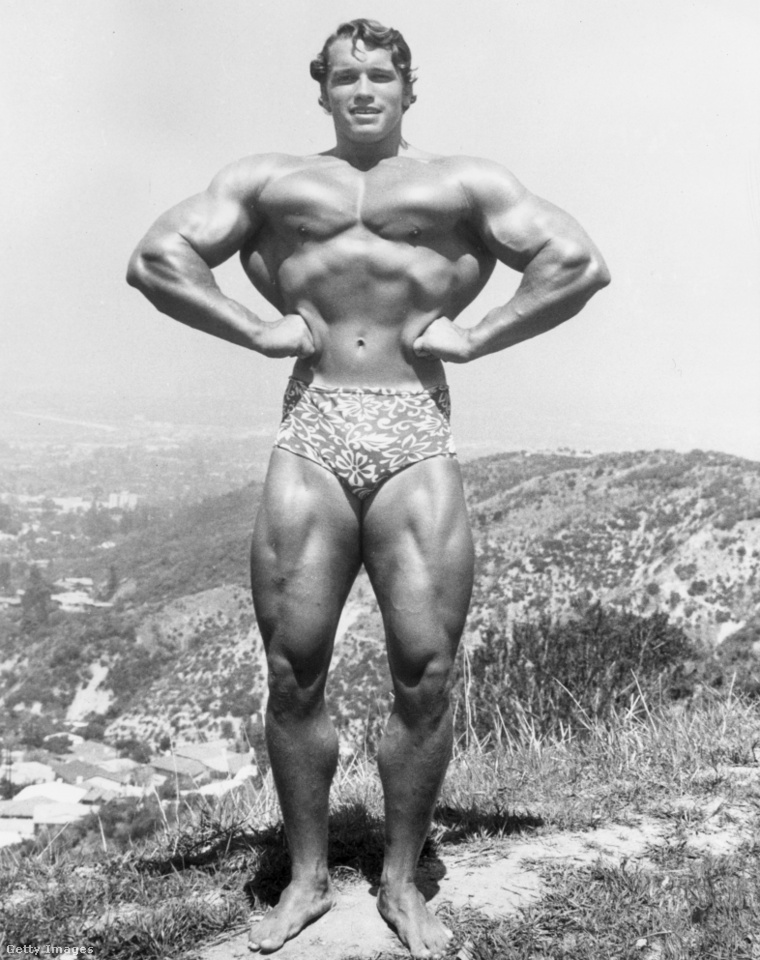 Arnold Schwarzenegger 1967-ben. (Fotó: Hulton Archive / Getty Images Hungary)